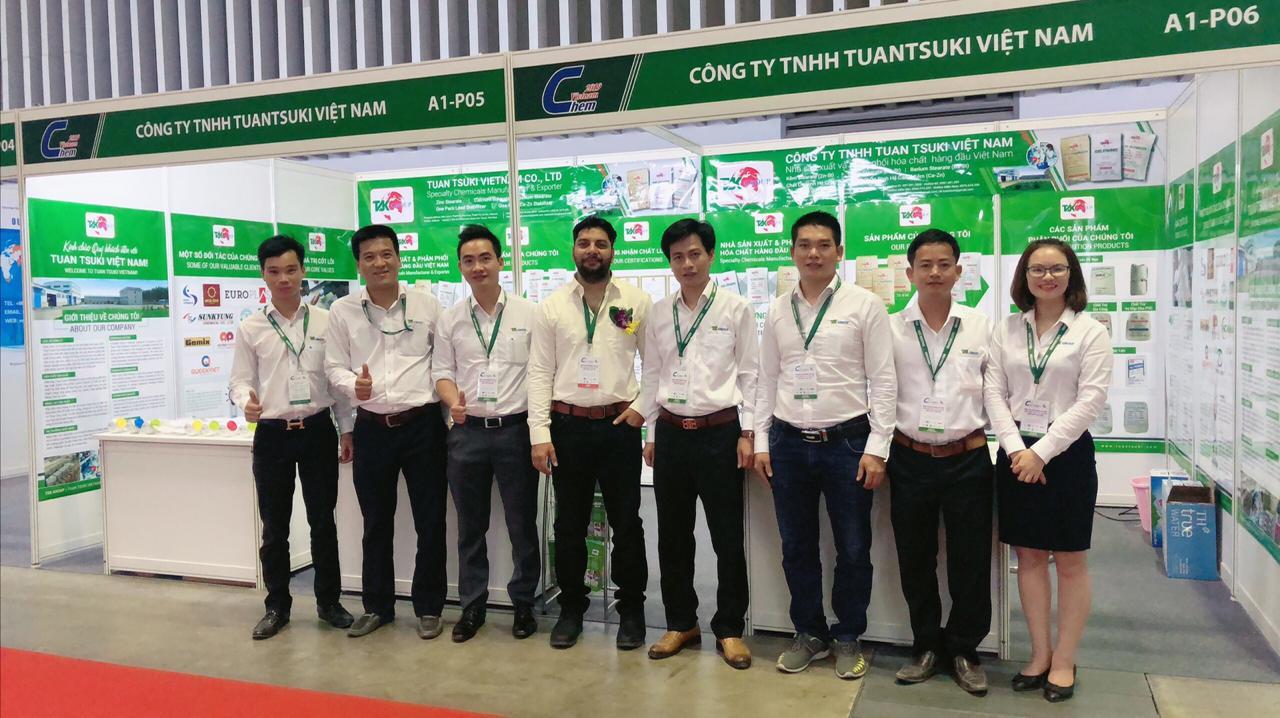TUAN TSUKI tham dự triển lãm quốc tế VINACHEM EXPO 2019 tại TP.Hồ Chí Minh